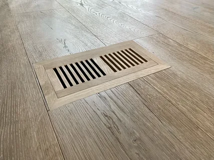 What Sizes Do Flush Mount Wood Floor Vents Come In?